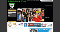 Desktop Screenshot of greenwich.lk