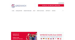 Desktop Screenshot of greenwich.pl